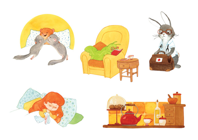 Anna Apfelchen illustrations by Reka Kovacs (Feleri)